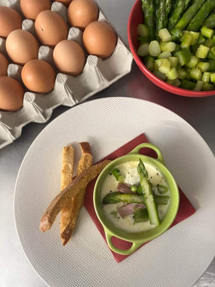 Velouté d'asperges vertes Marsannay-la-Côte